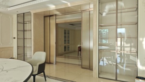 <span class=keywords><strong>Porte</strong></span> <span class=keywords><strong>coulissante</strong></span> en aluminium <span class=keywords><strong>de</strong></span> qualité supérieure pour usage intérieur <span class=keywords><strong>Porte</strong></span> <span class=keywords><strong>de</strong></span> séparation pour balcon <span class=keywords><strong>de</strong></span> cuisine Construction métallique solide <span class=keywords><strong>Porte</strong></span> en verre dépoli pour intimité - Product Image 2