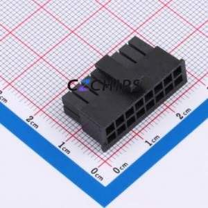 BX-MX3.0-2-8P-GJK Housing (Wire-to-Board / Wire-to-Wire) P=3mm Connector 2x8P 3mm Micro-Fit (MX 3.0) 3mm - Product Image 1