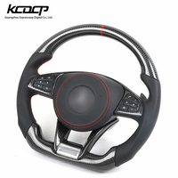 Volant sport en fibre de carbone Mercedes-Benz Classe C W205 W213 W212 W204