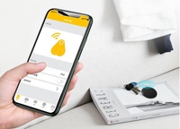 Mini Rastreador Inteligente Inalámbrico Redondo, Dispositivo Antipérdida, Localizador de Llaves para Mascotas, Dispositivo Antirrobo para Equipaje, Móvil y Cartera