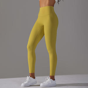 Sbart Pantalones de yoga para mujer Sin línea vergonzosa Cintura alta Absorbente de sudor Deportes Fitness Ropa de yoga - Product Image 2