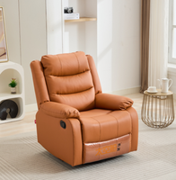 Canapé de salon confortable et agréable en cuir écologique haut de gamme