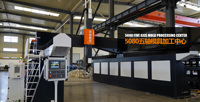 Routeur de fraisage CNC 5 axes spécialement conçu pour les matériaux composites, les motifs en bois, les moules en mousse, la sculpture artistique, les pales éoliennes et l'industrie navale