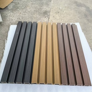 Ngoài trời không thấm nước <span class=keywords><strong>WPC</strong></span> Composite Panel tường cho kiến trúc trang trí nội thất hình học treo xây dựng thiết kế đồ họa - Product Image 2