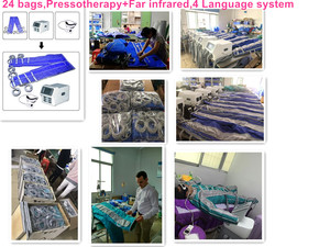 เครื่องกดบำบัดด้วยแรงดันอากาศแบบอินฟราเรดไกล 24 ช่อง รุ่นใหม่ปี 2026 สำหรับการระบายน้ำเหลือง - Product Image 3