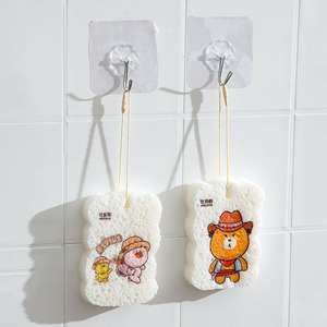 Esponja de Pulpa de Madera Angju, Estropajo Comprimido, Paño de Cocina, Borrador Mágico, Limpiador de Ollas Duradero, Color Aleatorio - Product Image 4