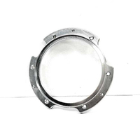 Rondelle d'étanchéité en acier inoxydable usinée CNC de précision pour équipement médical, fabrication sur mesure OEM