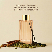 Parfum pour linge longue durée, rehausseur de parfum liquide pour vêtements, huile parfumée naturelle Ambre Bois de Santal, parfum liquide pour le linge