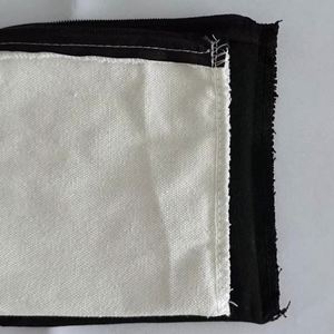 DIY <b>Craft</b> Daily Use Makeup Pencil Case Pouch Bulk Multi-Purpose Travel Toiletry Cotton Zipper <b>Bags</b> 8.3x5 Inch Blank Shopping <b>Bag</b> - Product Image 3