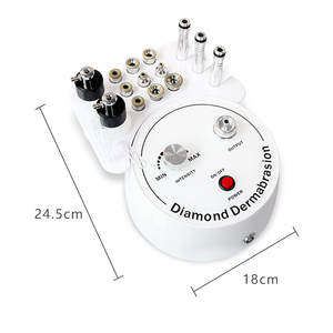 Máquina de microdermoabrasión diamante crema removedor de espinillas Punta de limpieza facial cuerpo rejuvenecimiento de la piel equipo de belleza