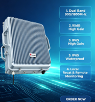 Repeater Digital Dual Band 900&1800 95dB 43dBm dengan Modem