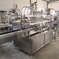 Machine de remplissage automatique de liquides (boissons, produits chimiques, huiles) à pompe magnétique, 2 à 10 têtes, pour petites bouteilles