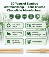 Baguettes jetables en bambou 100% biodégradables certifiées FSC et FDA, baguettes personnalisées avec logo