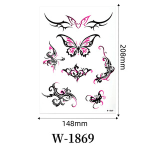 Tatuajes Temporales de Alta Gama con Diseño de Súcubo, Resistentes al Agua, Marcas Sensuales e Íntimas <span class=keywords><strong>para</strong></span> Abdomen, Pecho, Cintura, Decoración <span class=keywords><strong>para</strong></span> Fiestas de Parejas - Product Image 4