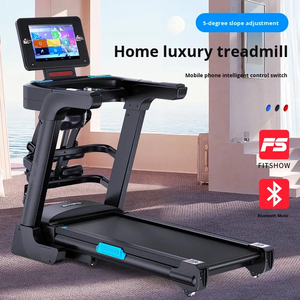 Hochwertiges zusammen klappbares elektrisches Laufband mit multifunktion aler, extrem leiser Stoß dämpfung für das Fitness studio in Innenräumen - Product Image 3