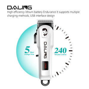 DALING DL-1642 Offre Spéciale approvisionnement d'usine professionnel Rechargeable électrique barbier machine tondeuse à cheveux boules aine rasoir pour hommes - Product Image 5