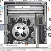 Qiye HSS filetage gauche taraud et jeu de matrices Kit d'outils de coupe de vis avec pour étui outil à main pour attaches filetées
