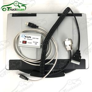 Herramienta de Diagnóstico Lista para Usar: Laptop Truckscan CF19 y Programador ZAPI F01183A con Cable de Datos USB, Lector de Códigos para Windows 10 - Product Image 1