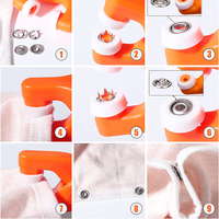 Kit de boutons-pression pour le bricolage, 1 jeu de boutons pression pour la couture de vêtements, l'artisanat, l'oeillet en métal, kit d'outils pour tissu
