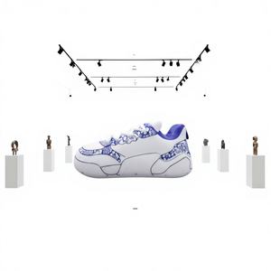 Sepatu Lari Tiup Kustom untuk Properti Iklan - Dekorasi Sepatu Raksasa Promosi untuk Acara dan Promosi - Product Image 1