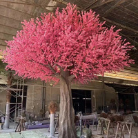 Centre de table en cerisier artificiel pour mariage, Saint-Valentin, Nouvel An, en fibre de verre, fait main, 3m, écologique, élégant