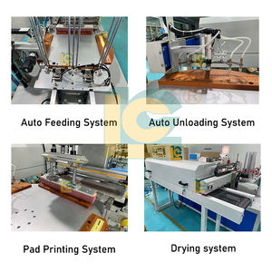 Imprimante rotative automatique monocouleur à 4 stations avec contrôle PLC et servomoteur pour l'impression <span class=keywords><strong>de</strong></span> règles – Nouveauté - Product Image 2