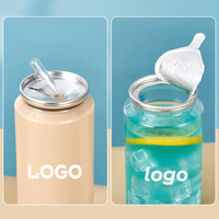 Nicro groothandelsprijs op maat gemaakte plastic blikjes met aluminium deksel, sapfles, koffie- en drankenverpakking, pers-type PET-blik