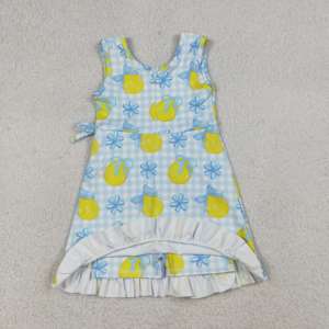 Vestido Deportivo RTS con Estampado Floral para Niñas Pequeñas, Shorts con Forro, para Jugar Tenis, Yoga y Deportes - Product Image 6