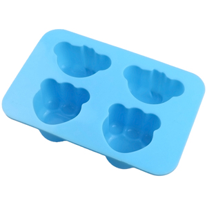 Moule en silicone réutilisable pour résine, savon et bougies, en forme de 4 ours et de pieds, pour la fabrication artisanale de gâteaux, savons, résines et bonbons DIY - Product Image 6