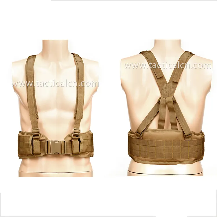 Groothandel Leger Tac Politie Duty <span class=keywords><strong>Militaire</strong></span> Cross Utility Strapping Sling Webbing Taille Tool Riem