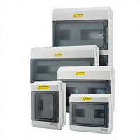 Boîte de distribution électrique industrielle portable transparente étanche série JOHNN SHPN 9 voies 450V 220A 20 prises
