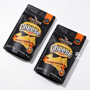 Sacs d'emballage alimentaire personnalisés à fermeture éclair, en aluminium, pour snacks, avec impression numérique de qualité supérieure - Product Image 3