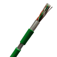 Câble Ethernet Cat5e à paires torsadées blindées FTP 24AWG pour extérieur avec 8 conducteurs Marque HanLi ou OEM