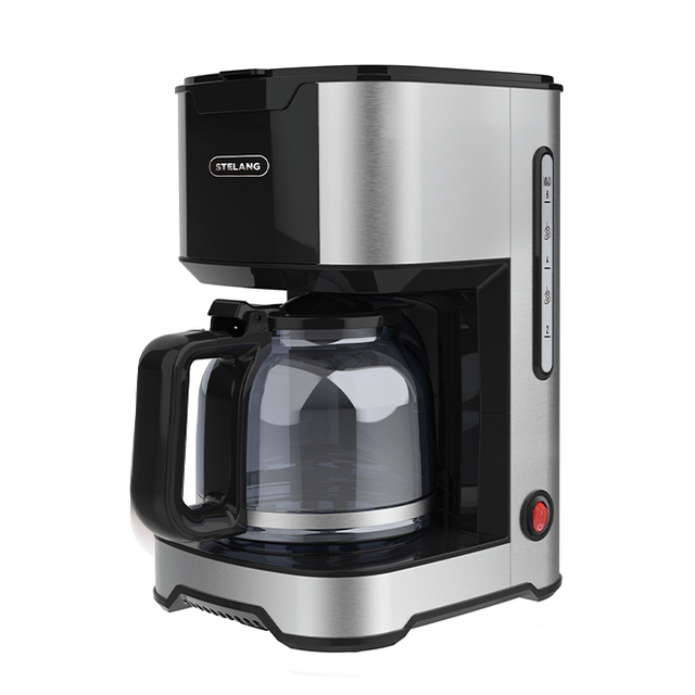 Digital Lcd Display Touch Screen Large Coffee Makers Automatic Smart Drip Coffee Machine with Filter