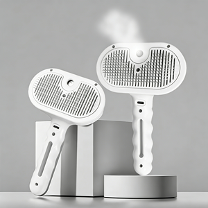 Nuevo Diseño Cepillo Pulverizador de un Solo Toque para Mascotas, Peine de Aseo y Masaje con Pulverizador, Cepillo Antipelusas Voladoras - Product Image 4