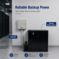 Alimentation sans interruption (ASI) en rack 3 kVA 2700 W pour système de surveillance de sécurité CCTV
