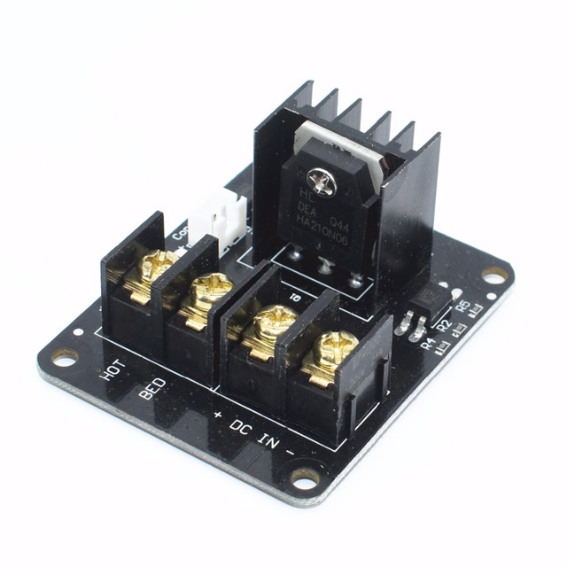 New 3D printer Hot Bed mosfet transistor Power Expansion Board / Heat bed Power Module For Anet A8 A6 A2 Compate Black Ramps 1.4