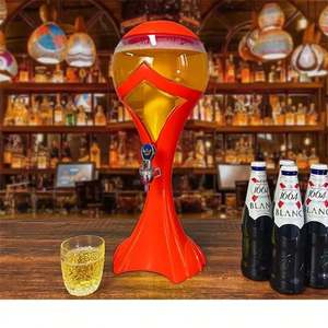 Fábrica al por mayor Color Light Beer Gun 1.5l/2l/3l Bar Ktv Commercial Icicle Wine Gun Divisor Beer Tower - Product Image 2