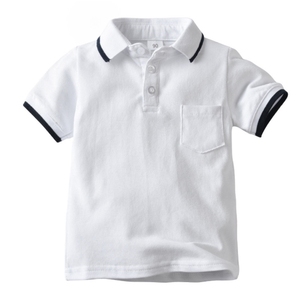 Vêtements de mode pour enfants en gros 2026 – Polo en coton pour adolescents et garçons - Product Image 4
