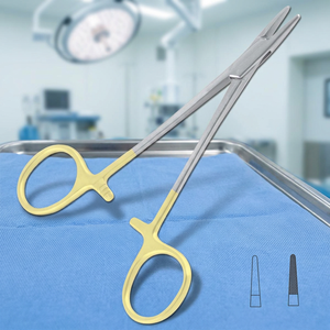 Sixflowers Halsey Needle Holder, Pince chirurgicale pour hémostase, Instrument manuel en acier inoxydable, Certifié CE ISO13485 Classe I - Product Image 3