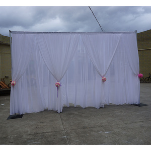 Aluminum telescopic wedding <b>backdrop</b> <b>stand</b> pipe and drape kit - Product Image 5