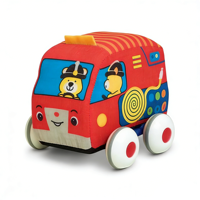 Ensemble de jouets de voiture en peluche douce, spécialement conçu pour les jeunes enfants, rembourré en coton PP, ensemble de transport, jouets personnalisés sur mesure
