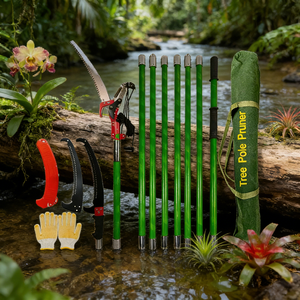 Kéo cắt cành cây cao cấp, bền bỉ, có thể kéo dài, dùng ngoài trời, dài 27FT - Product Image 1