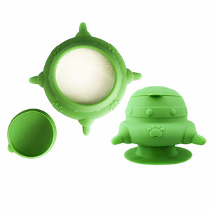 New Arrival Silicone <b>Puppy</b> Suction Nursing Feeder with 4 Nipples, 240ML Pet Feeding Station for Kittens, <b>Puppies</b> and Rabbits - Product Image 6