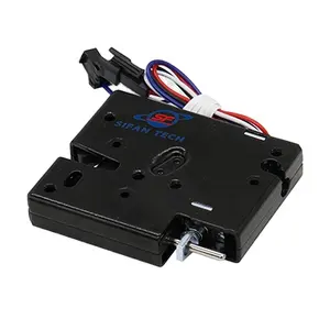 Kunci Listrik Gagal Aman DC 3V 5V Kunci Pintu Mekanis Elektronik dengan Solenoid Miniatur Pintu Kunci Listrik dengan Solenoid US