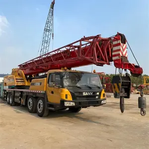 Prix d'usine Grue mobile d'occasion SANY STC750 Grue de camion de 75 tonnes d'occasion à vendre