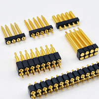 Connecteur Pogo à ressort 1.27mm-5.08mm Bornes mâles femelles à double rangée 2.0mm 2.5mm 2.54mm Connecteurs à 2-40 broches
