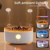 Nouveau design méduse deux moule de pulvérisation personnalisé OEM Smart Fire Flame 300ML diffuseur d'huiles essentielles humidificateur d'air pour la maison