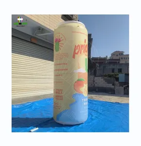 AIRFUN publicidade personalizada garrafa de ar bebendo gigante fantasia forma/balão de garrafa de cerveja inflável pode