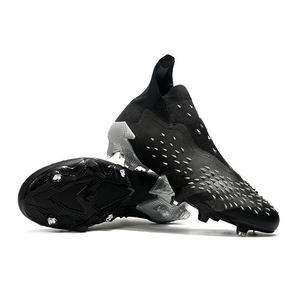 Botas de fútbol de tobillo alto personalizadas, precio barato al por mayor, tacos deportivos para entrenamiento, calzado de fútbol para niños y adultos - Product Image 1